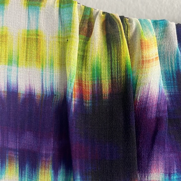 Trina Turk Bella Tie Dye Silk Tank Size XS - Picture 9 of 10